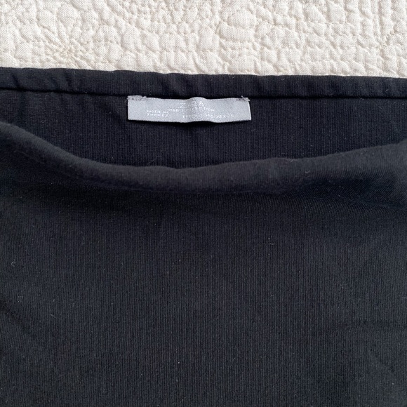 Zara Black Pencil Skirt - Picture 2 of 3